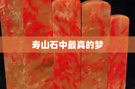 壽山石中最真的夢