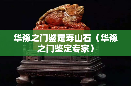 華豫之門鑒定壽山石（華豫之門鑒定專家）