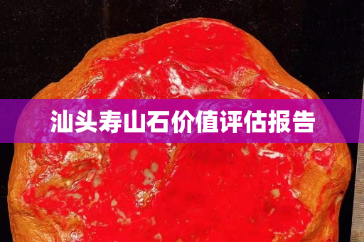 汕頭壽山石價(jià)值評估報(bào)告