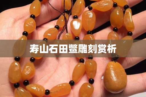 壽山石田鱉雕刻賞析