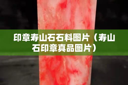 印章壽山石石料圖片（壽山石印章真品圖片）