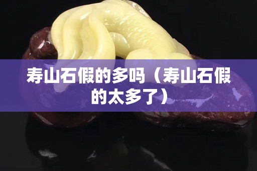 壽山石假的多嗎（壽山石假的太多了）
