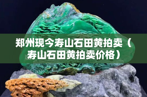 鄭州現(xiàn)今壽山石田黃拍賣(mài)（壽山石田黃拍賣(mài)價(jià)格）