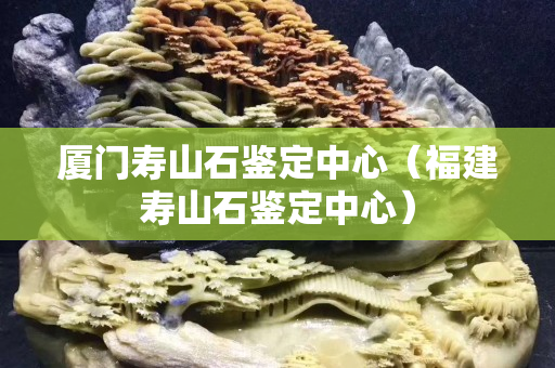 廈門壽山石鑒定中心（福建壽山石鑒定中心）