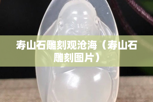 壽山石雕刻觀滄海（壽山石雕刻圖片）
