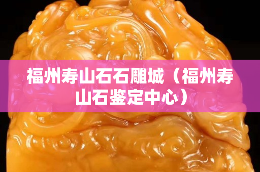 福州壽山石石雕城（福州壽山石鑒定中心）