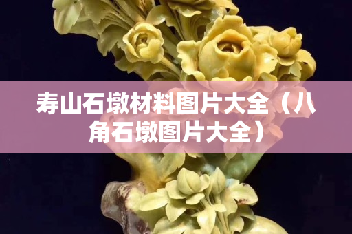 壽山石墩材料圖片大全（八角石墩圖片大全）