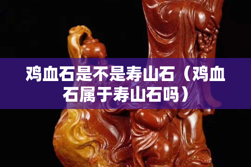 雞血石是不是壽山石（雞血石屬于壽山石嗎）