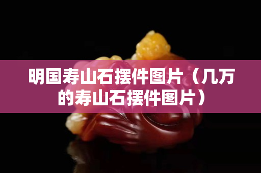 明國(guó)壽山石擺件圖片（幾萬(wàn)的壽山石擺件圖片）