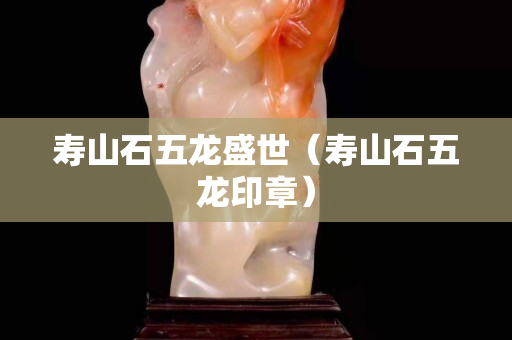 壽山石五龍盛世（壽山石五龍印章）