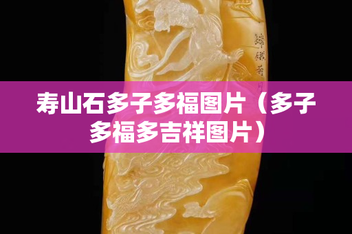 壽山石多子多福圖片（多子多福多吉祥圖片）
