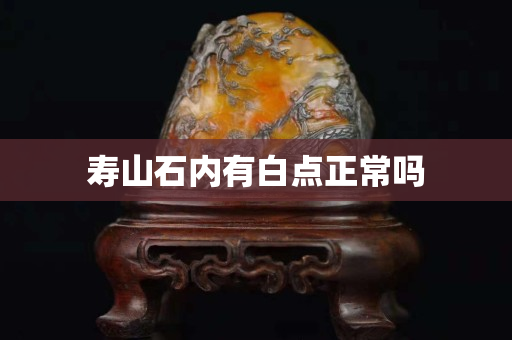 壽山石內有白點正常嗎