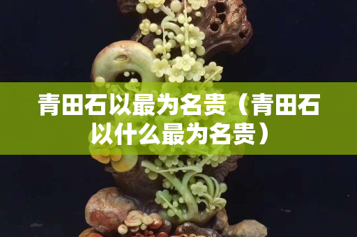 青田石以最為名貴（青田石以什么最為名貴）