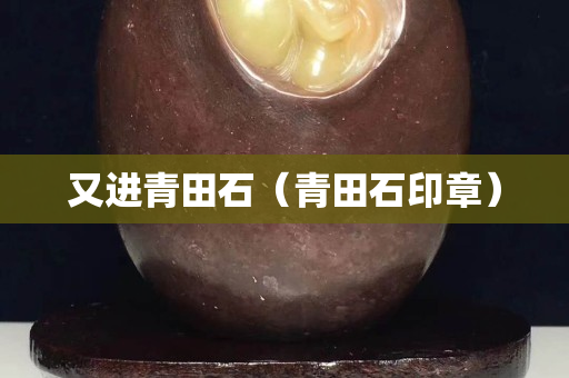 又進(jìn)青田石（青田石印章）