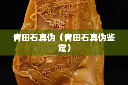 青田石真?zhèn)危ㄇ嗵锸鎮(zhèn)舞b定）