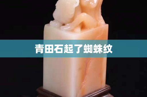 青田石起了蜘蛛紋