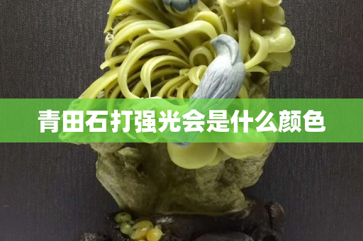 青田石打強光會是什么顏色