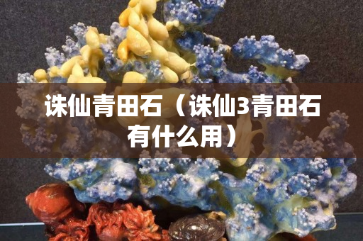 誅仙青田石（誅仙3青田石有什么用）