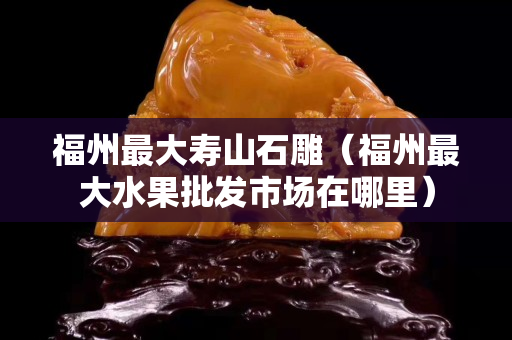 福州最大壽山石雕（福州最大水果批發市場在哪里）