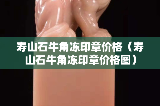 壽山石牛角凍印章價格（壽山石牛角凍印章價格圖）