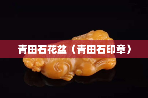 青田石花盆（青田石印章）