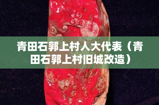 青田石郭上村人大代表（青田石郭上村舊城改造）