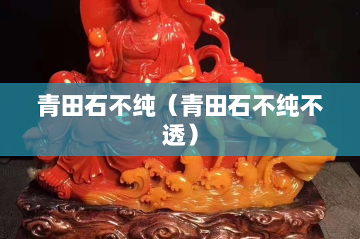 青田石不純（青田石不純不透）