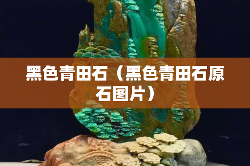 黑色青田石（黑色青田石原石圖片）