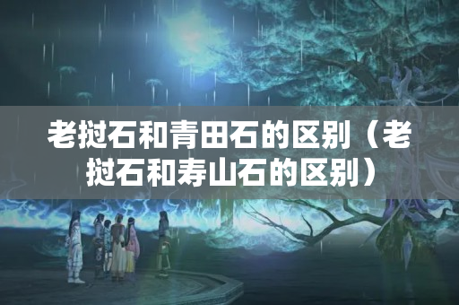 老撾石和青田石的區別（老撾石和壽山石的區別）