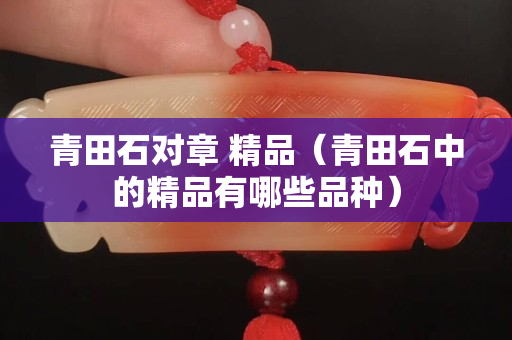 青田石對章 精品（青田石中的精品有哪些品種）
