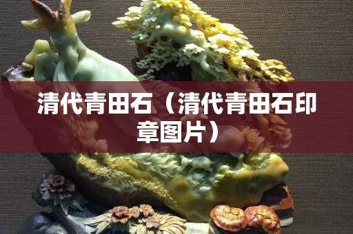 清代青田石（清代青田石印章圖片）