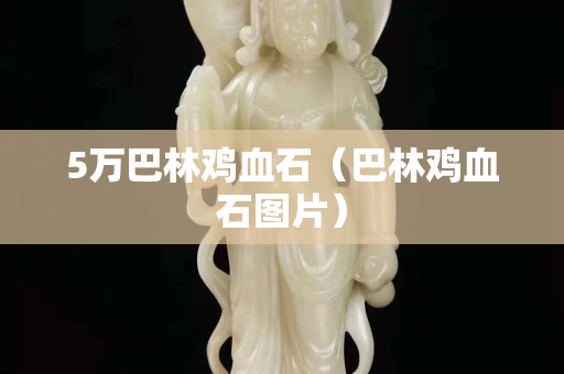 5萬(wàn)巴林雞血石（巴林雞血石圖片）