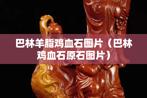 巴林羊脂雞血石圖片（巴林雞血石原石圖片）