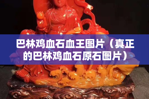 巴林雞血石血王圖片（真正的巴林雞血石原石圖片）