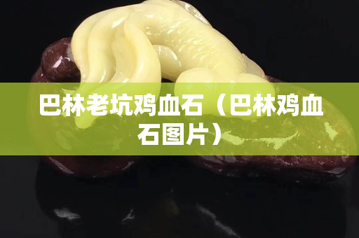 巴林老坑雞血石（巴林雞血石圖片）