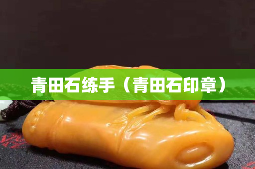 青田石練手（青田石印章）