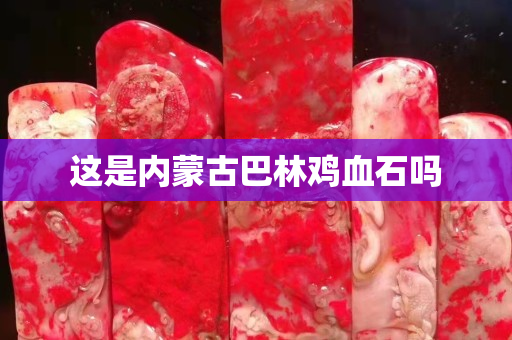 這是內蒙古巴林雞血石嗎