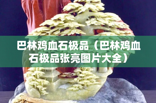 巴林雞血石極品（巴林雞血石極品張亮圖片大全）