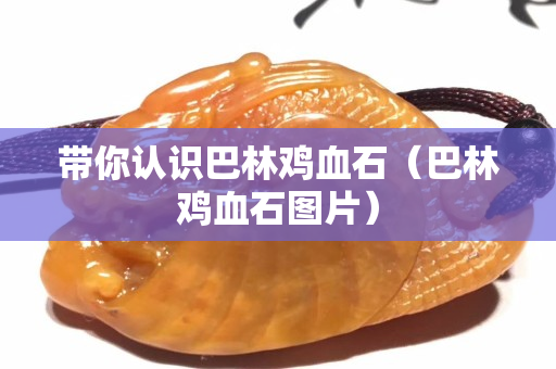 帶你認識巴林雞血石（巴林雞血石圖片）