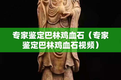 專家鑒定巴林雞血石（專家鑒定巴林雞血石視頻）