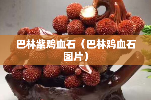 巴林紫雞血石（巴林雞血石圖片）
