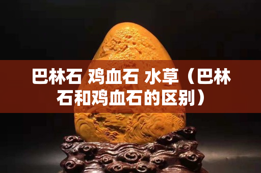 巴林石 雞血石 水草（巴林石和雞血石的區別）