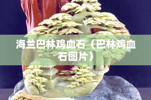 海蘭巴林雞血石（巴林雞血石圖片）