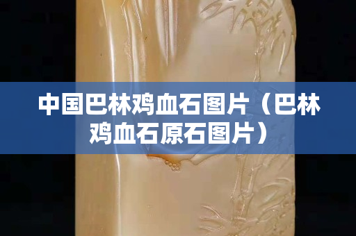 中國巴林雞血石圖片（巴林雞血石原石圖片）