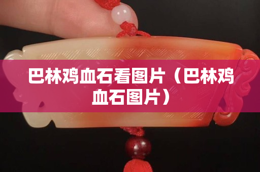 巴林雞血石看圖片（巴林雞血石圖片）