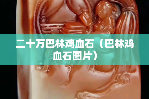 二十萬巴林雞血石（巴林雞血石圖片）
