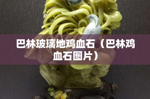 巴林玻璃地雞血石（巴林雞血石圖片）