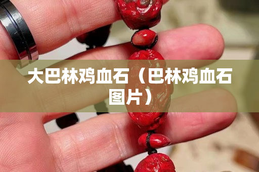大巴林雞血石（巴林雞血石圖片）