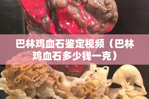 巴林雞血石鑒定視頻（巴林雞血石多少錢一克）