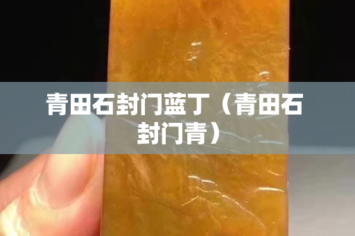 青田石封門藍?。ㄇ嗵锸?封門青）